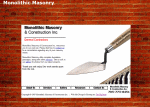 Visit Monolithic Masonry & Construction